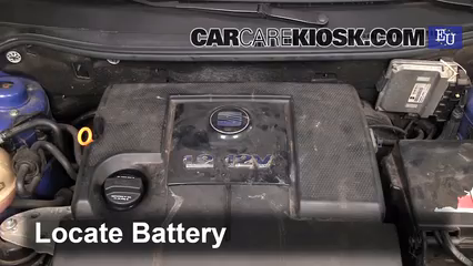 2002 SEAT Ibiza Stella 1.2L 3 Cyl. Battery Replace